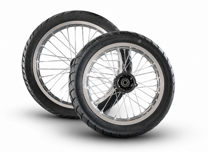 Qronge 17/14 inch Supermotos w/ Rims