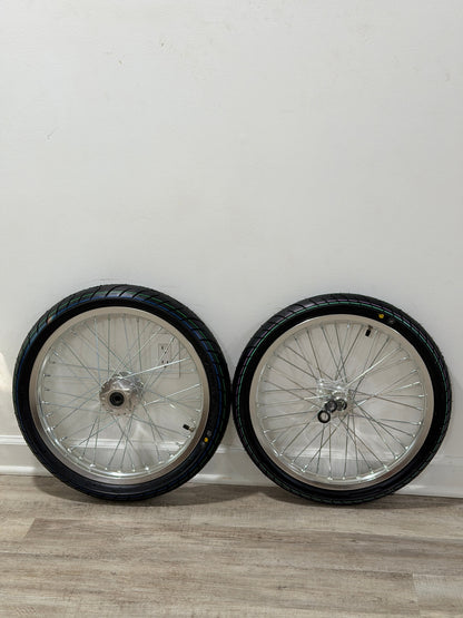 Chrome Talaria XXX/MX3/MX4 Supermoto Wheel Set