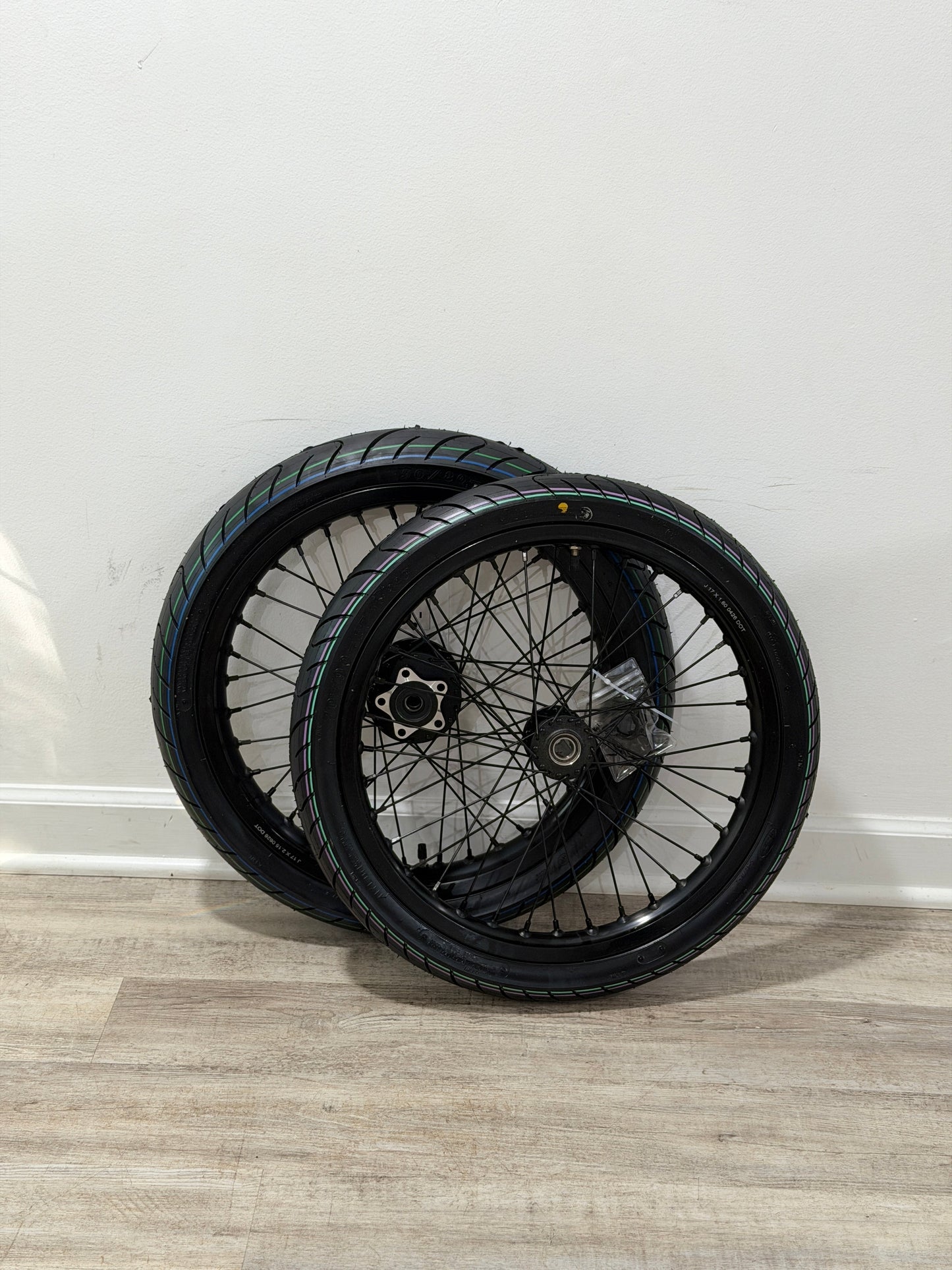 Light Bee/Eride Supermoto Wheel Set