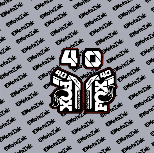 Fox 40 Decal