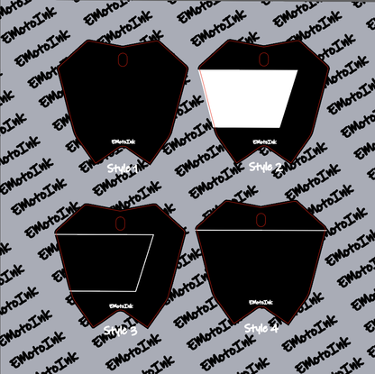 Etm RTR Front Plate Decal
