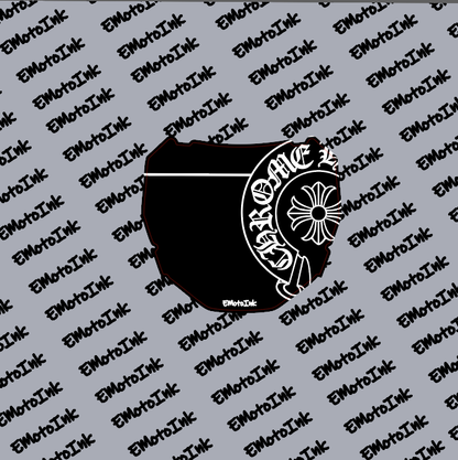 Odi Chrome Hearts Plate Decal