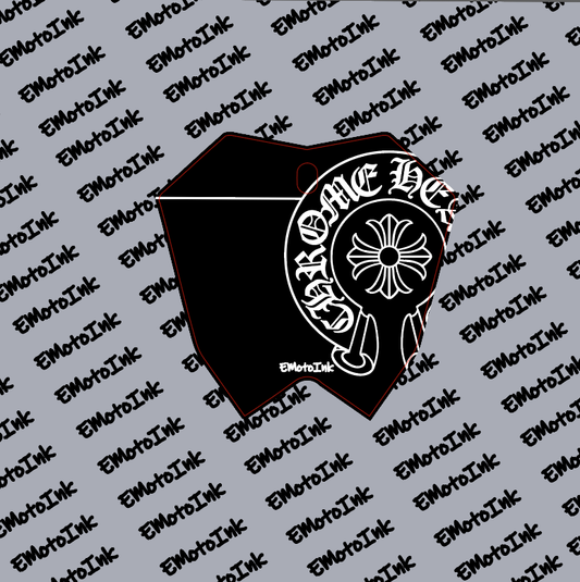 Etm RTR Chrome Hearts Front Plate Decal